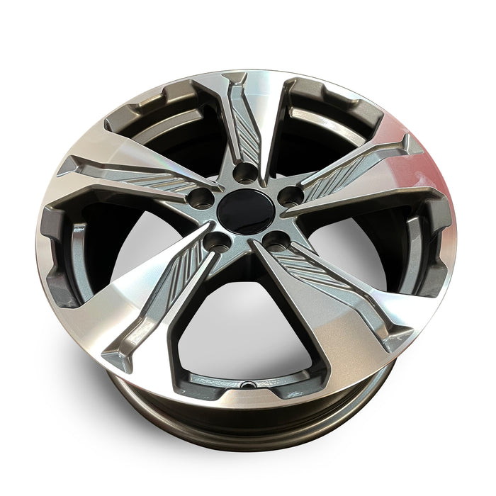 Brand New Single 17" 17x7.5  Alloy Wheel for Honda CRV CR-V 2017-2021 Machined Grey OEM Quality Replacement Rim