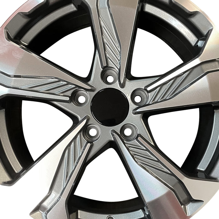 Set of 4 17" 17x7.5  Alloy Wheels for Honda CRV CR-V 2017-2020 Machined Grey OEM Quality Replacement Rim