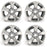 17" Set of 4 New 17x7 Alloy Wheels For TOYOTA SIENNA 2011-2020 SILVER OEM Quality Replacement Rim