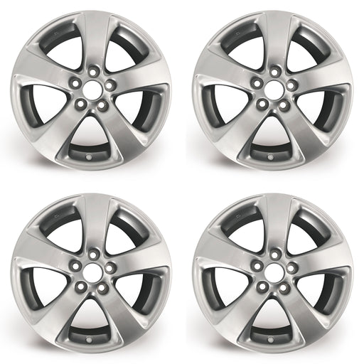 17" Set of 4 New 17x7 Alloy Wheels For TOYOTA SIENNA 2011-2020 SILVER OEM Quality Replacement Rim
