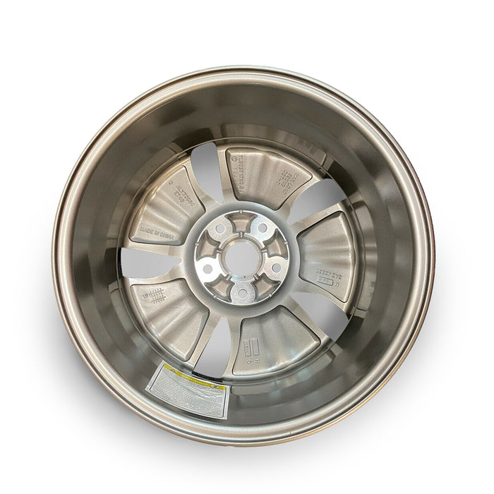 Set of 4 17" 17x6.5 Machined Grey Alloy Wheels for Hyundai Sonata 2013 2014 2015 OEM Quality Replacement Rim