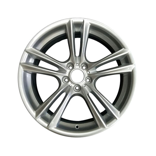 Brand New Single 20" 20x8.5 Front Wheel For BMW 5-Series 7-Series 2009-2015 Silver OEM Quality Replacement Rim