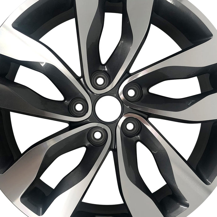 18" New Single 18x7.5 Alloy Wheel for Kia Optima 2014-2015 Machined GREY OEM Quality Replacement Rim
