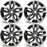 18" Set of 4 New 18x7.5 Alloy Wheels for Kia Optima 2014-2015 Machined GREY OEM Quality Replacement Rim