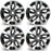 18" Set of 4 New 18x7.5 Alloy Wheels for Kia Optima 2014-2015 Machined GREY OEM Quality Replacement Rim