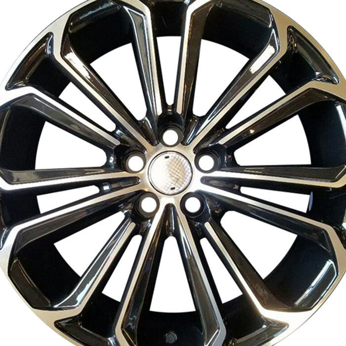 Set of 4 Brand New 17" 17X7 Alloy Wheels For 2014 2015 2016 Toyota Corolla Machined Black OEM Quality Replacement Rim
