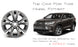 Brand New Single 18" 18x7.5 Alloy Wheel For Toyota Hinghlander 2014-2019 Machined Gray OEM Quality Replacement Rim