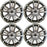 SET OF 4 NEW 17" 17x7 15 spoke Alloy Wheels For TOYOTA CAMRY 2015-2017 GREY OEM Quality Replacement Rim