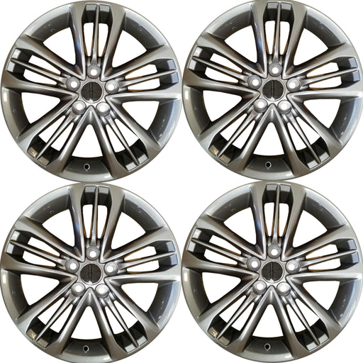 SET OF 4 NEW 17" 17x7 15 spoke Alloy Wheels For TOYOTA CAMRY 2015-2017 GREY OEM Quality Replacement Rim