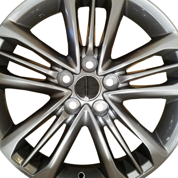 SET OF 4 NEW 17" 17x7 15 spoke Alloy Wheels For TOYOTA CAMRY 2015-2017 GREY OEM Quality Replacement Rim