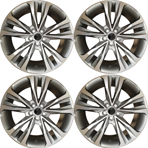 SET OF 4 17" 17x7 Alloy 10 Spoke Wheels For Toyota COROLLA 2017-2019 GREY OEM Quality Replacement Rim