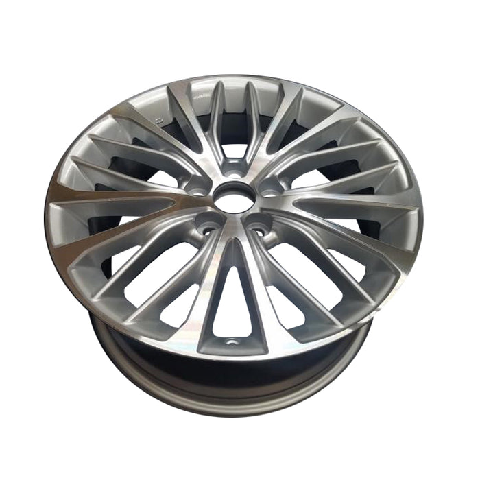 18" 18x8 Set of 4 New Machined Silver Alloy Wheels For 2018-2022 Toyota Camry OEM Quality Replacement Rim