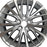 18" 18x8 Single New Machined Silver Alloy Wheel For 2018-2022 Toyota Camry OEM Quality Replacement Rim