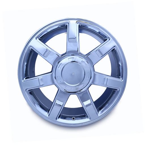 22" Brand New Single 22x9 Chrome Alloy Wheel for 2007-2014 Cadillac Escalade ESV EXT OEM Quality Replacement Rim