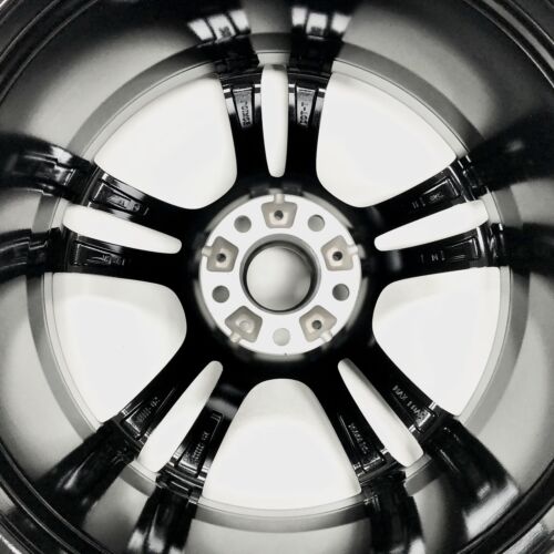 Brand New Single 20" 20x10 Rear Wheel For BMW 5-Series 7-Series 2009-2015 GLOSS BLACK OEM Quality Replacement Rim
