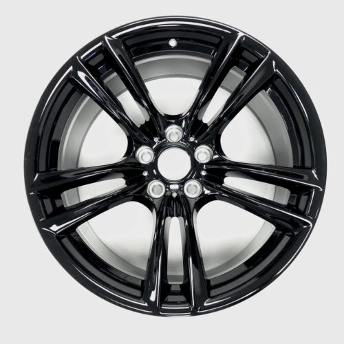 Set of 4 20" 20x10 20x8.5 Alloy Wheels For BMW 5-Series 7-Series 2009-2015 GLOSS BLACK Staggered OEM Quality Replacement Rim